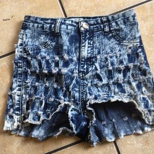 Diva Star high waist short